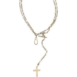 Gold Brass Keychain