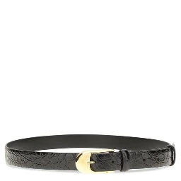 Black Calf Leather Bos Taurus Regular Belt