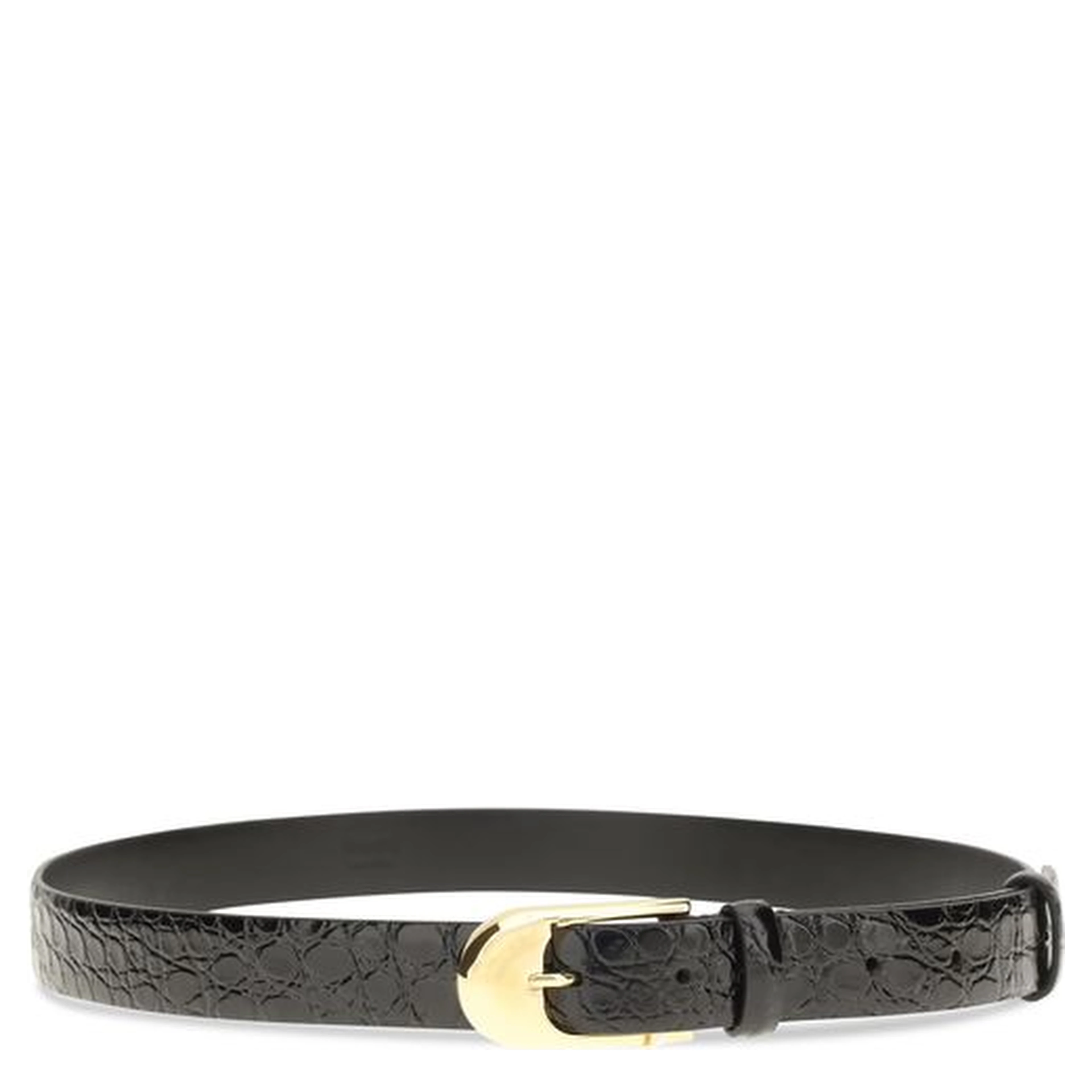 Black Calf Leather Bos Taurus Regular Belt