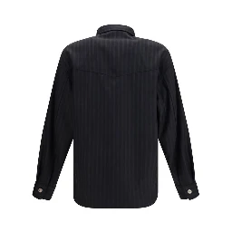 Black Wool Oves Aries Shirt