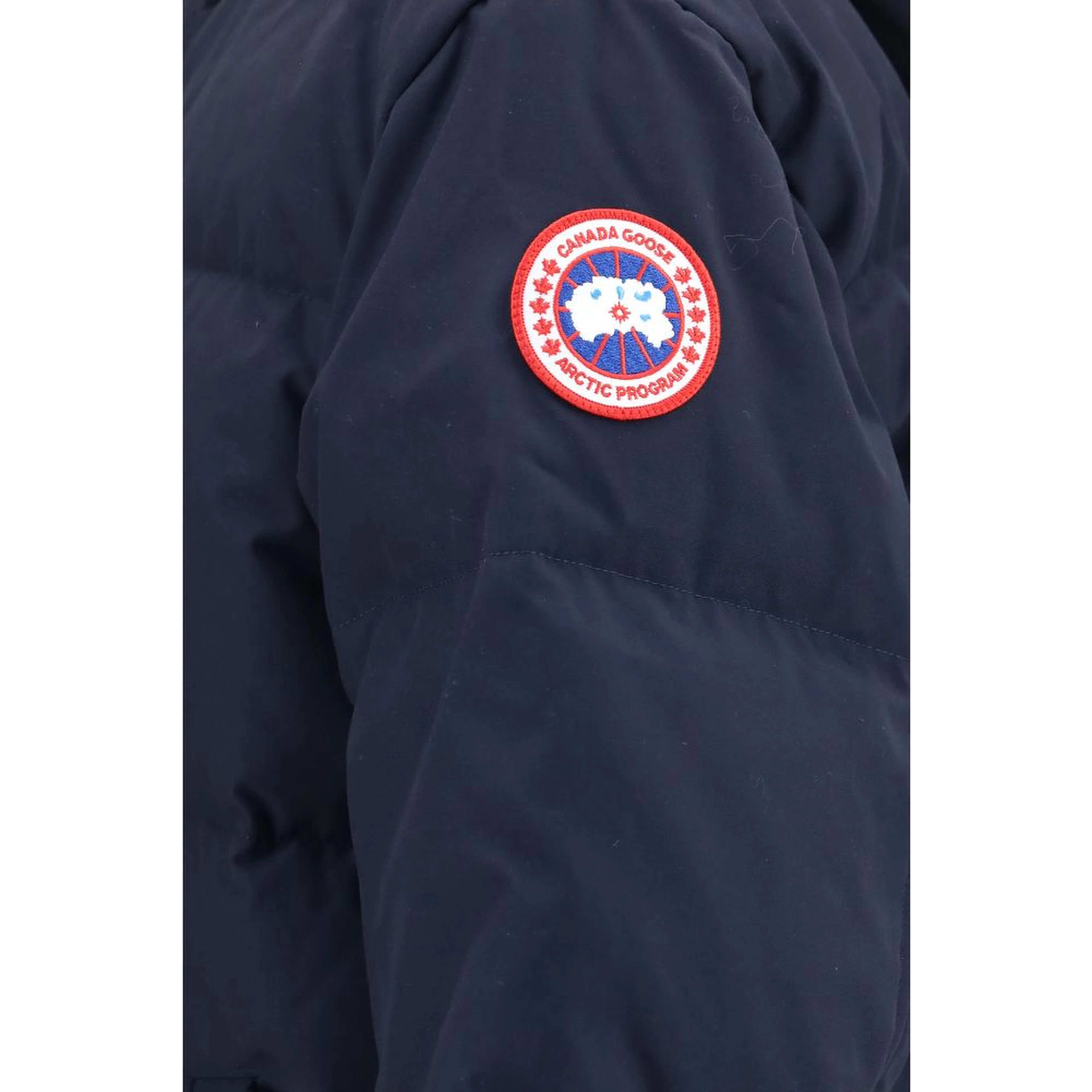 Blue Recycled Polyester Parka