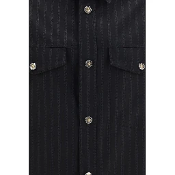 Black Wool Oves Aries Shirt