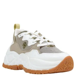 Bicolor Polyethylene Athletic Sneakers