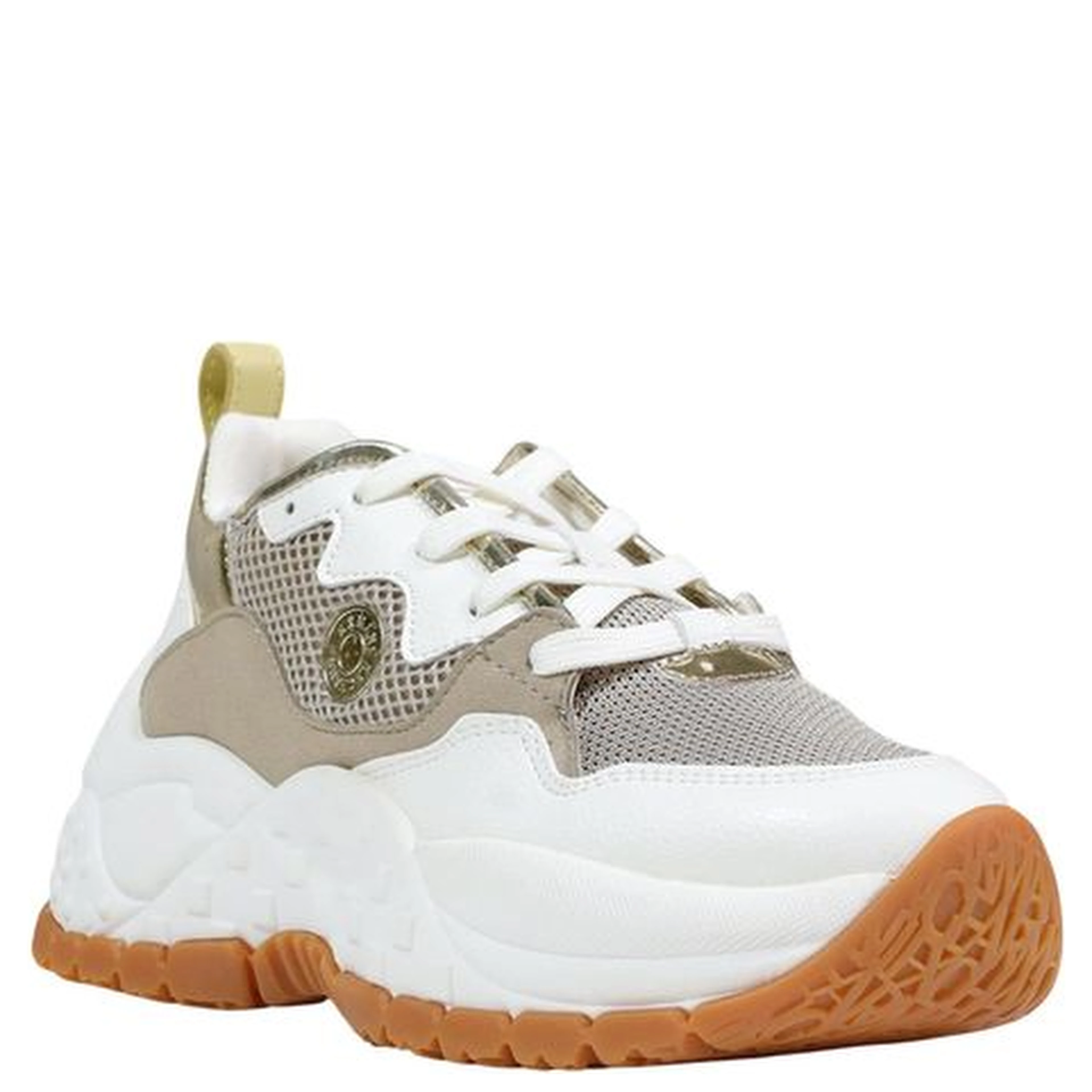 Bicolor Polyethylene Athletic Sneakers