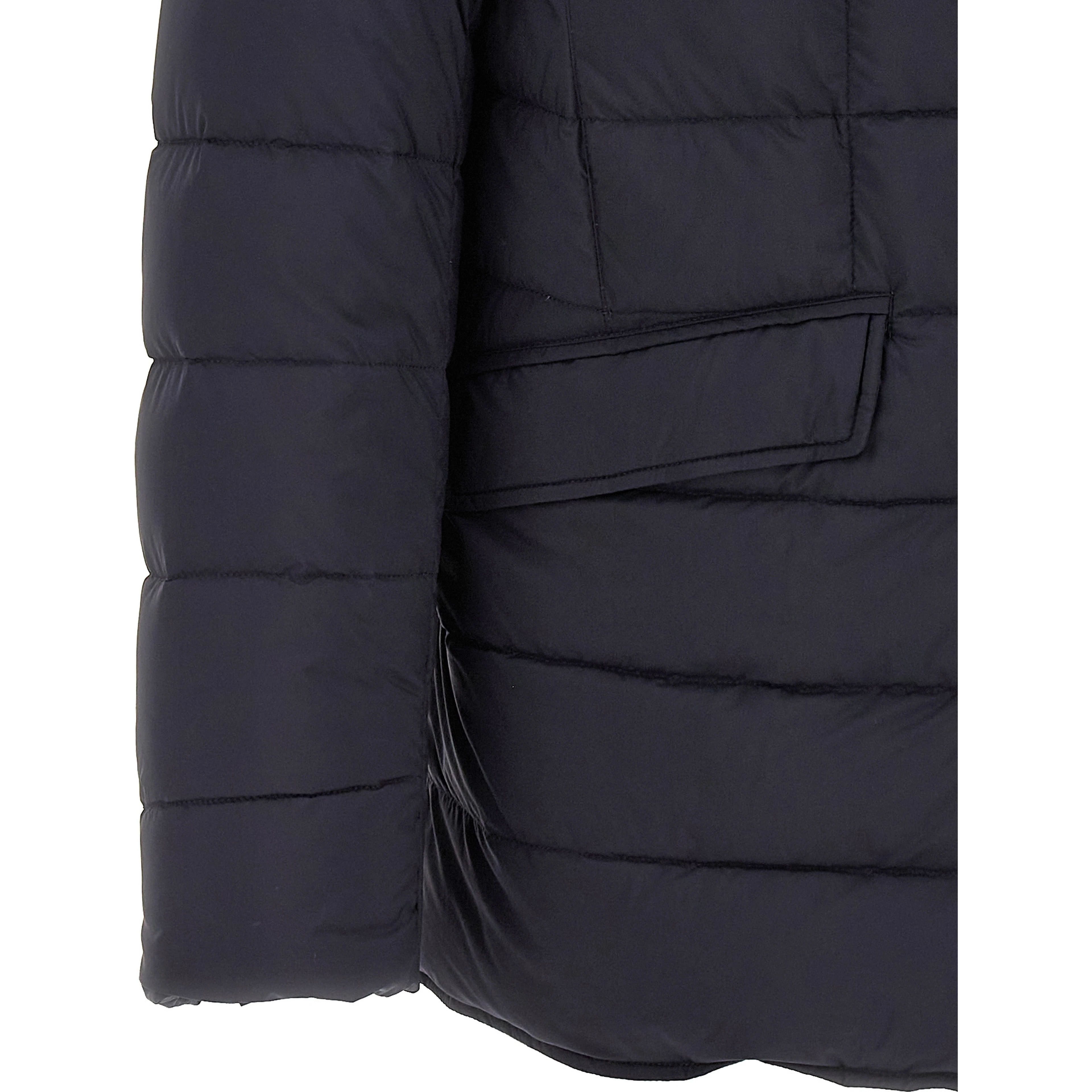 Blue Polyamide Jacket