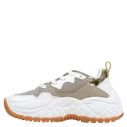 Bicolor Polyethylene Athletic Sneakers
