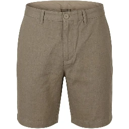 Green Cotton Bermuda Shorts