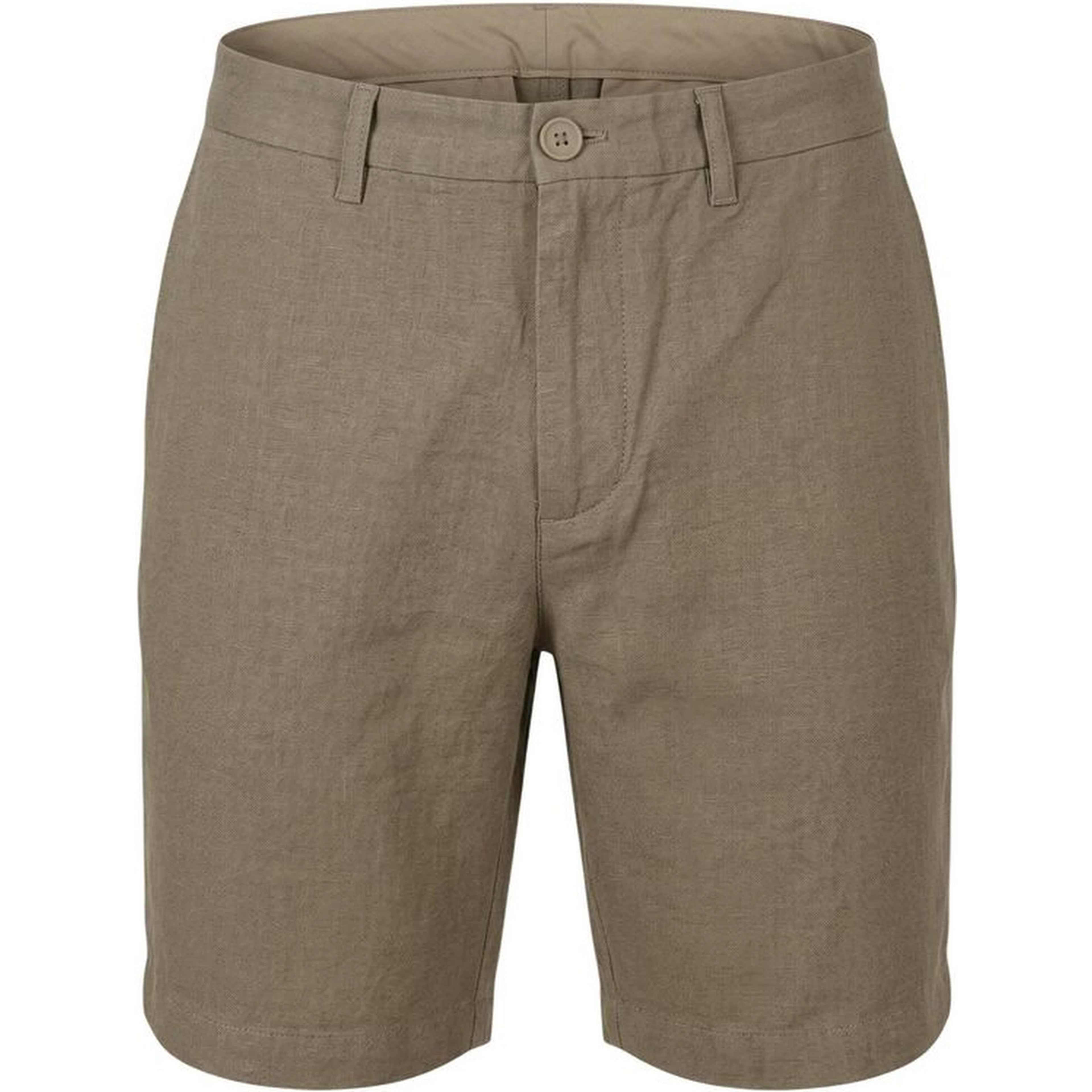 Green Cotton Bermuda Shorts
