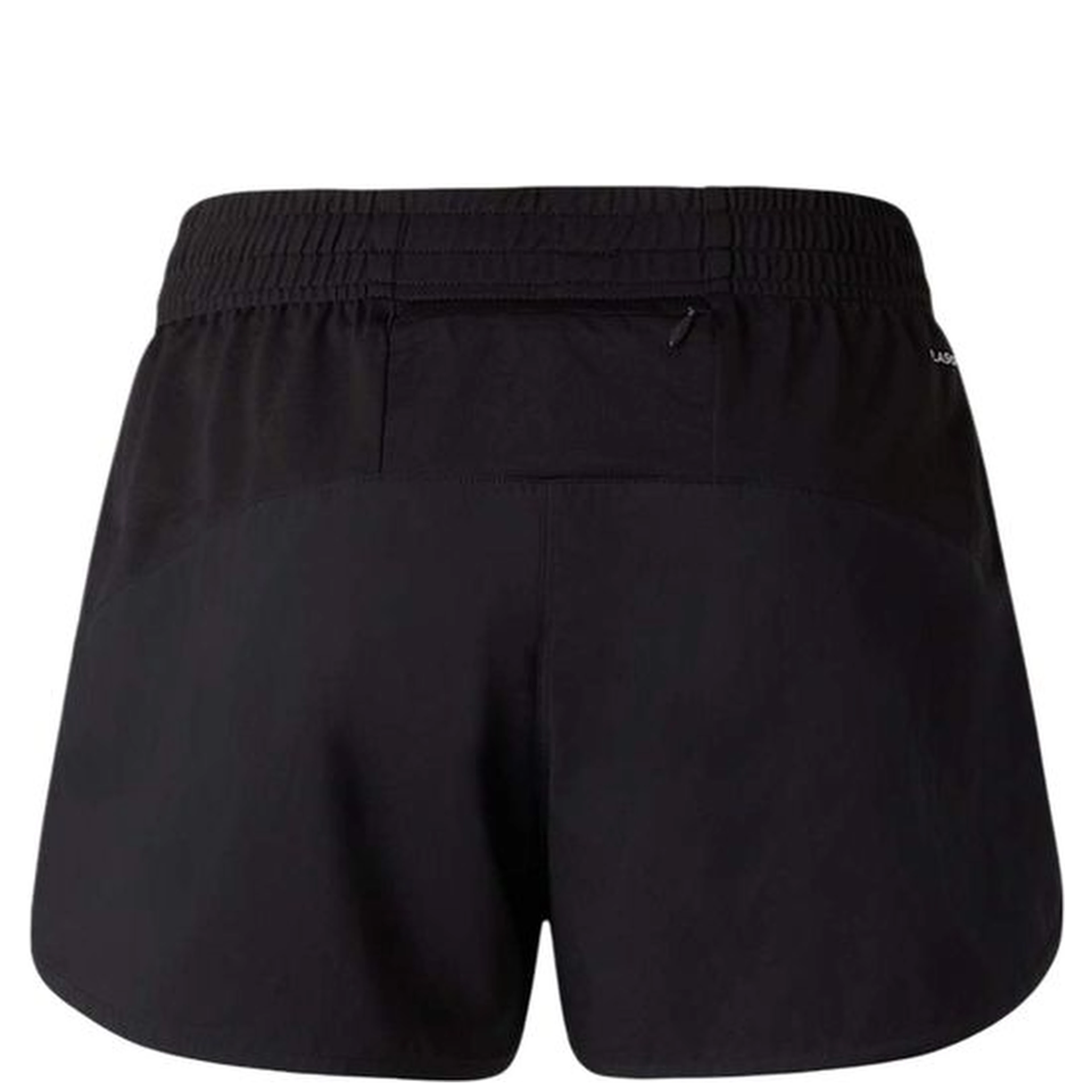 Black Recycled Polyester Knee Length