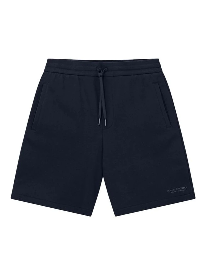 Blue Cotton Knee Length