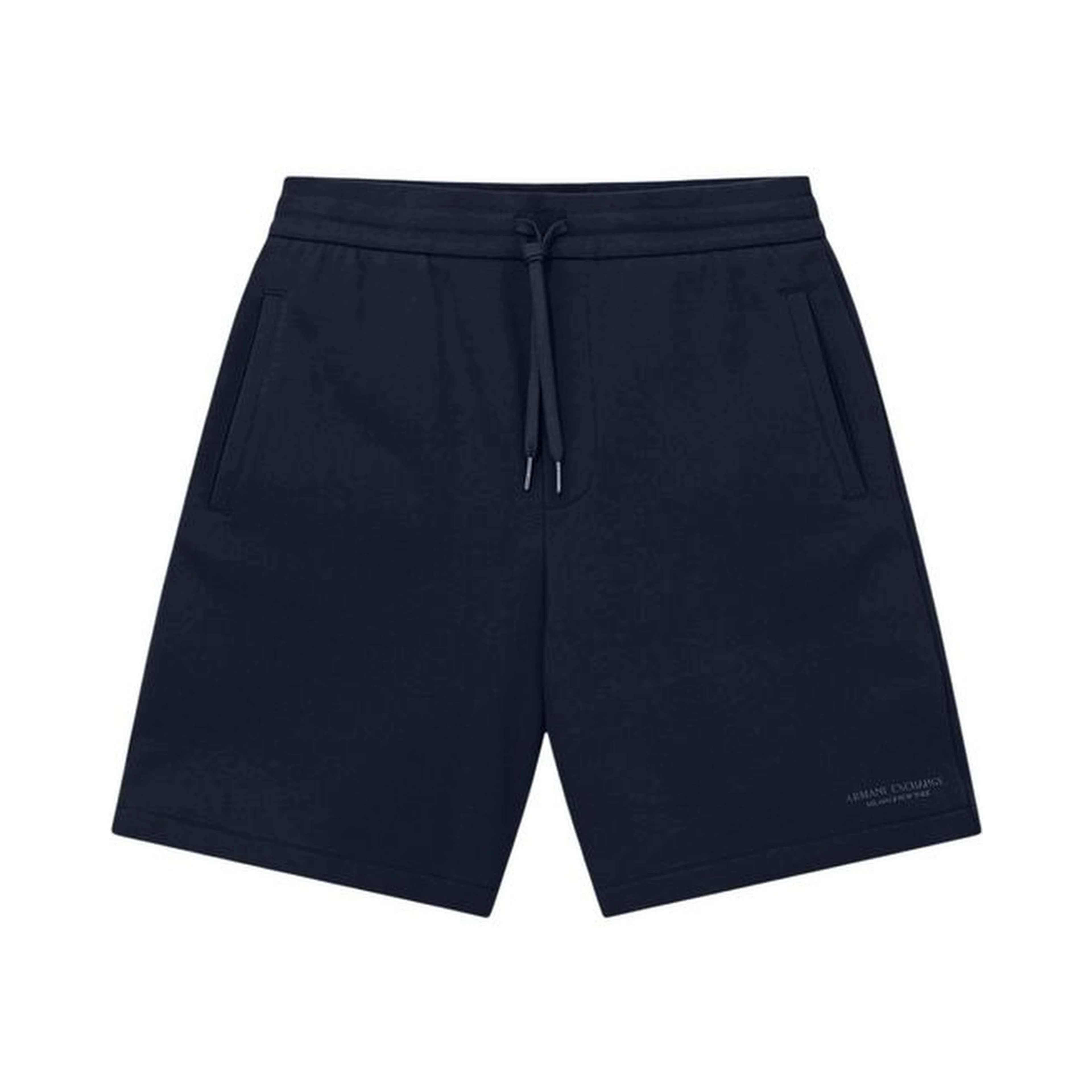 Blue Cotton Knee Length