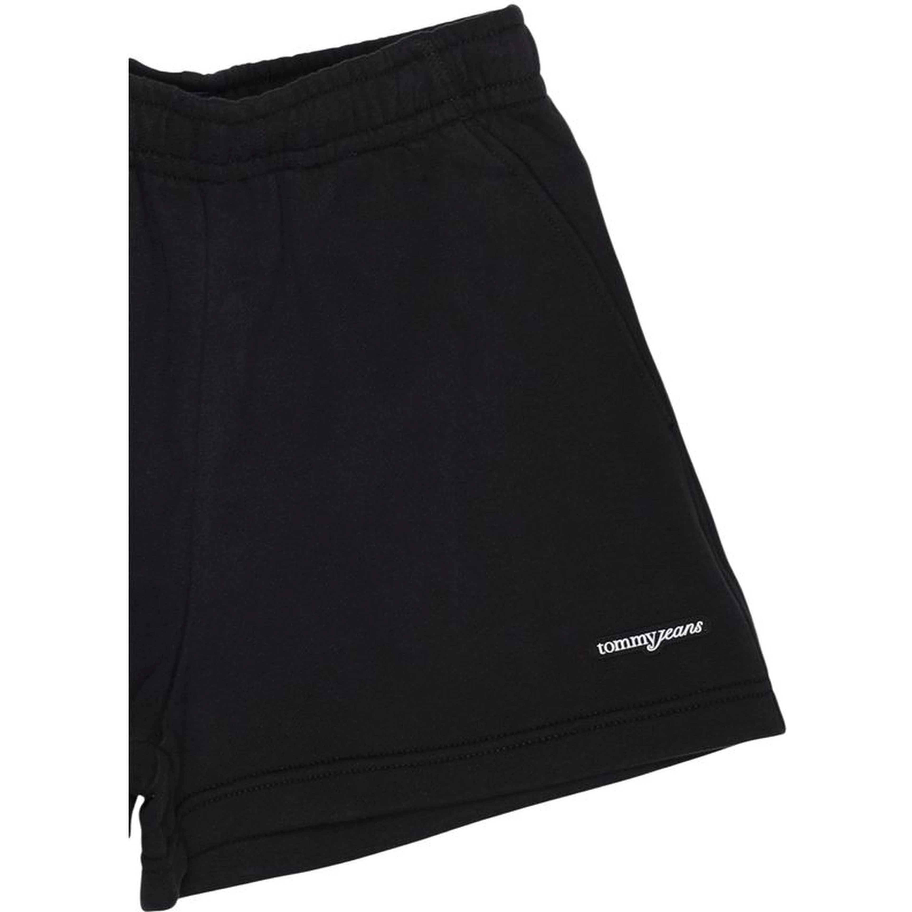 Black Recycled Cotton Short And Mini Shorts