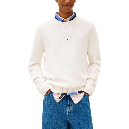 Cream Recycled Cotton Sweatshirt