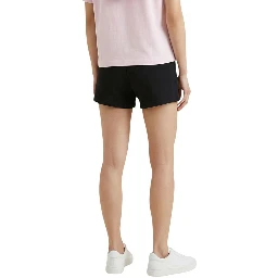 Black Recycled Cotton Short And Mini Shorts