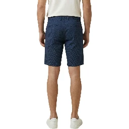 Blue Cotton Shorts
