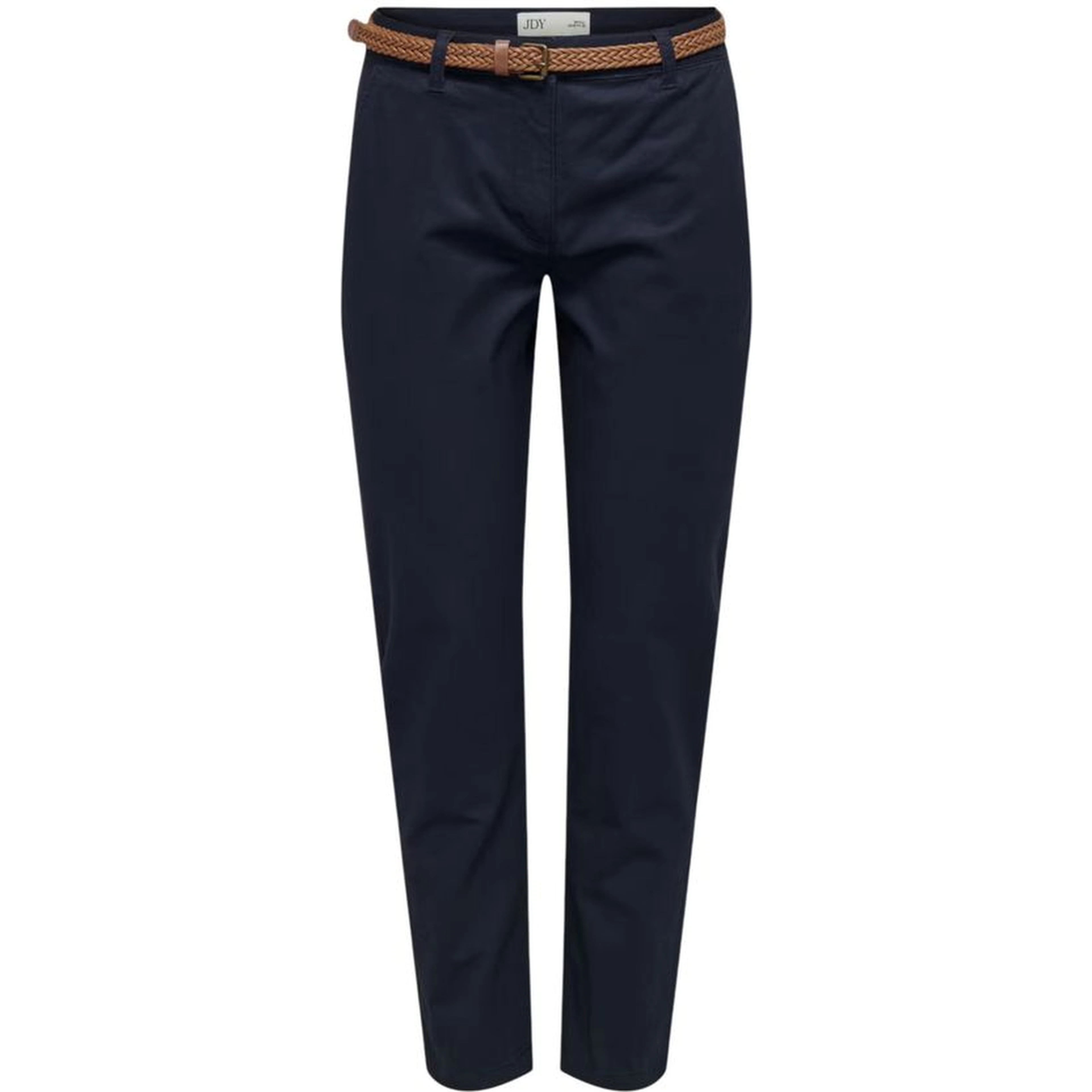 Blue Cotton Chino Pants
