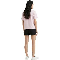 Black Recycled Cotton Short And Mini Shorts