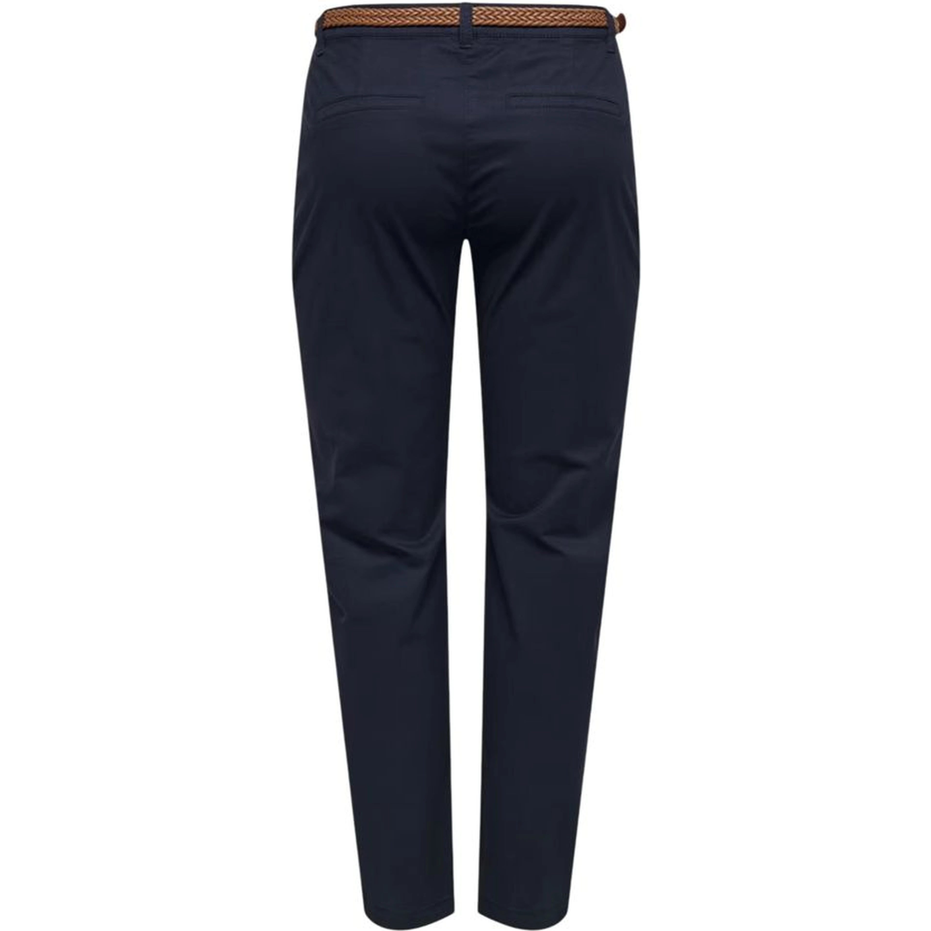 Blue Cotton Chino Pants