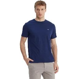 Blue Cotton T-Shirt