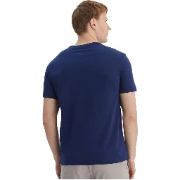 Blue Cotton T-Shirt