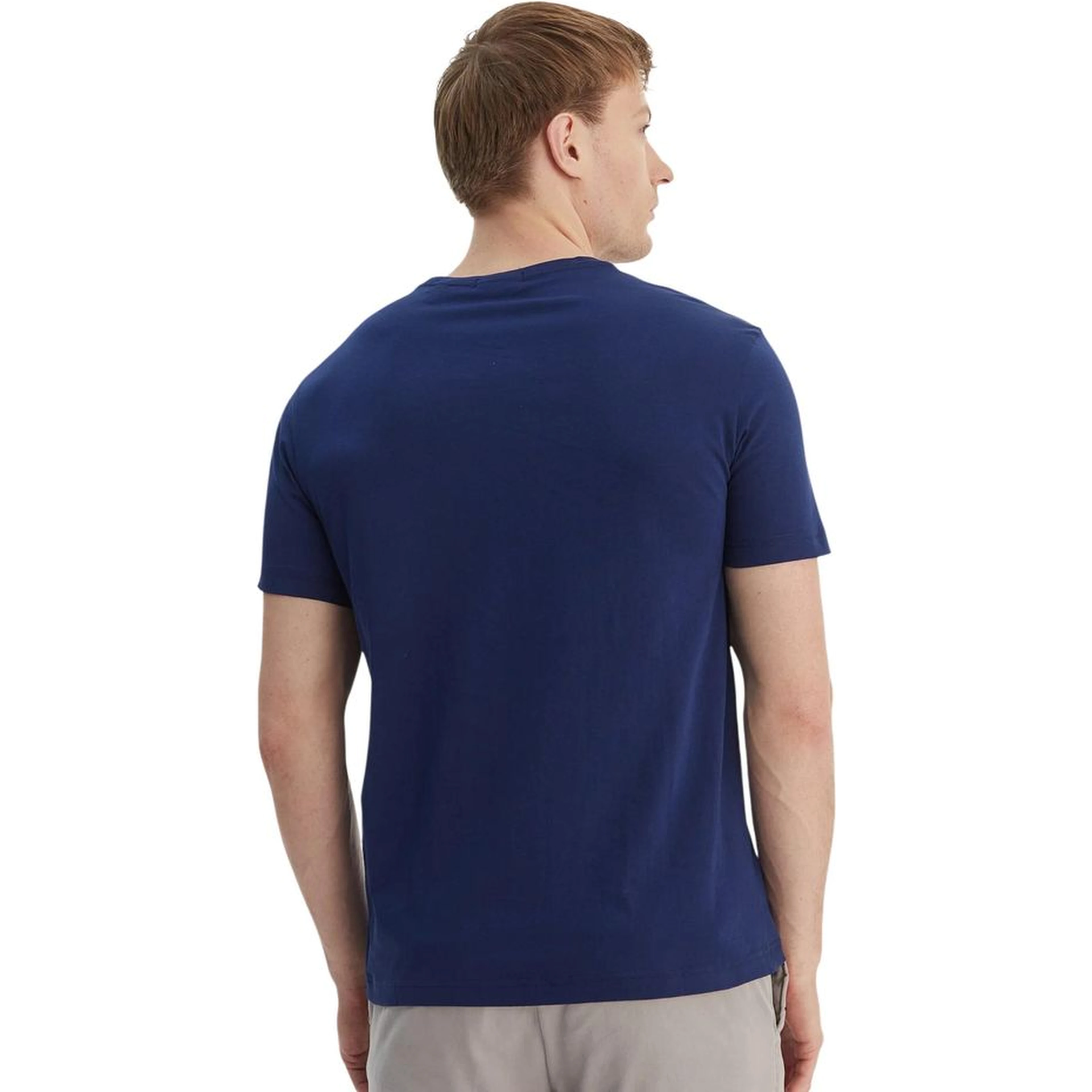 Blue Cotton T-Shirt