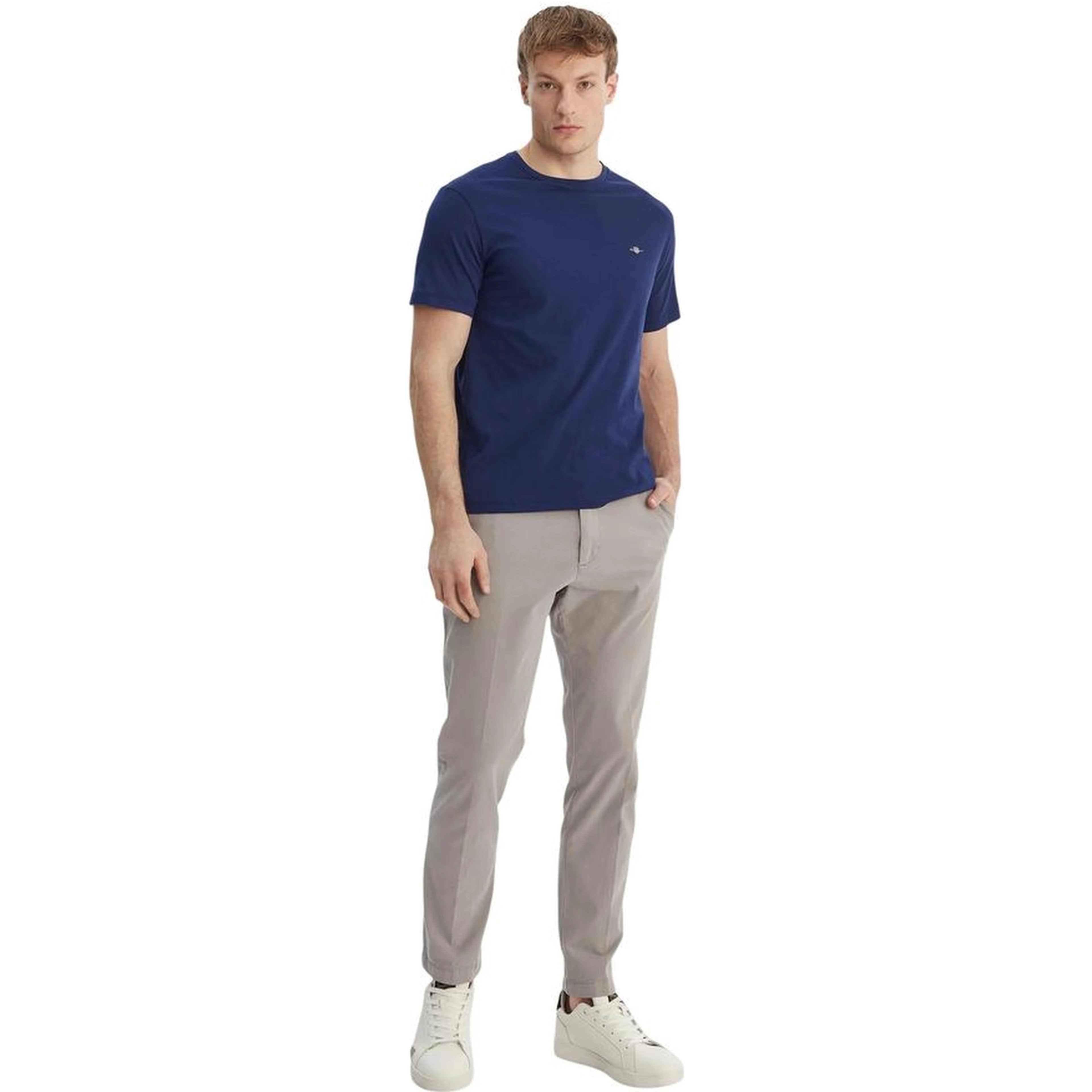 Blue Cotton T-Shirt