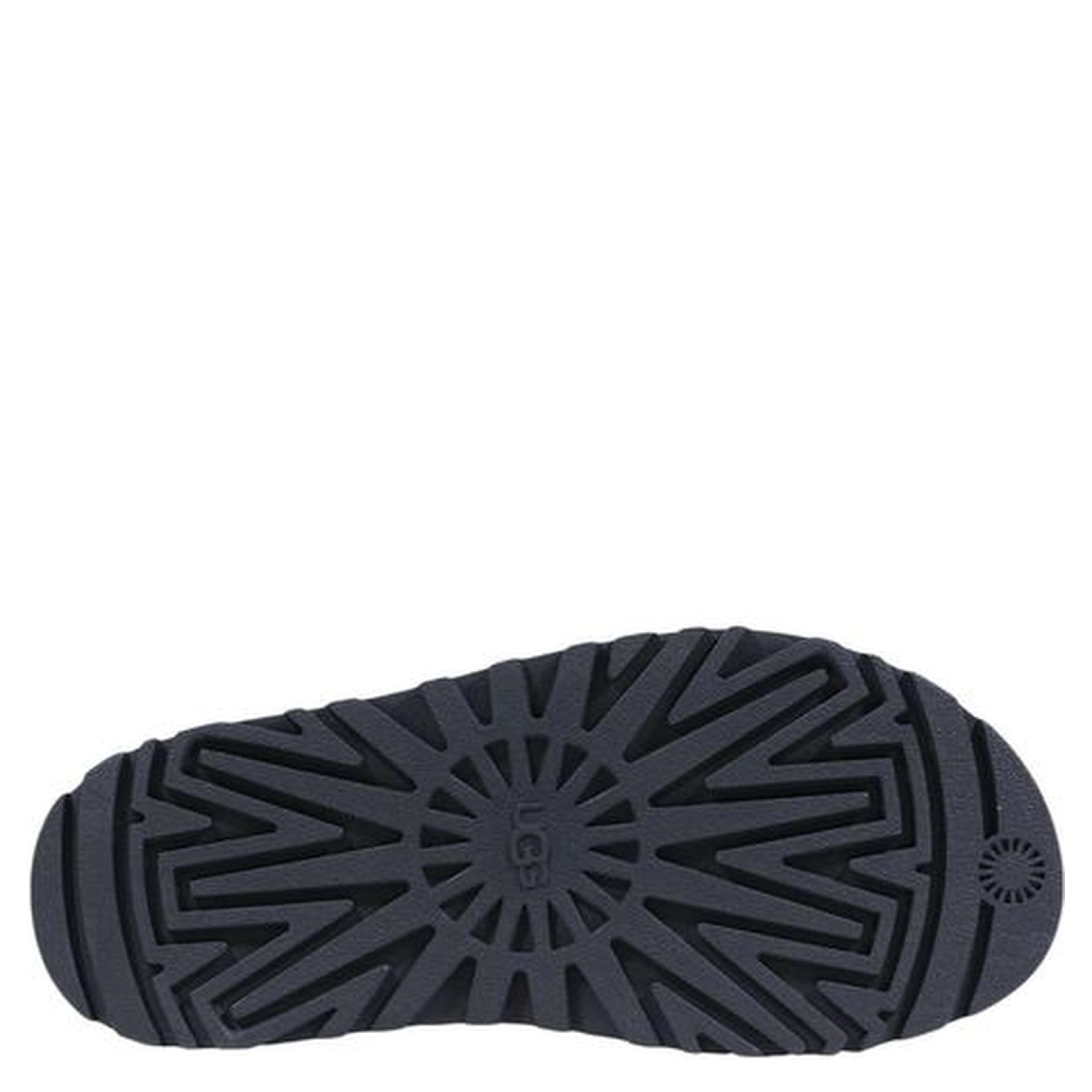 Black Polyethylene Flat Sandals