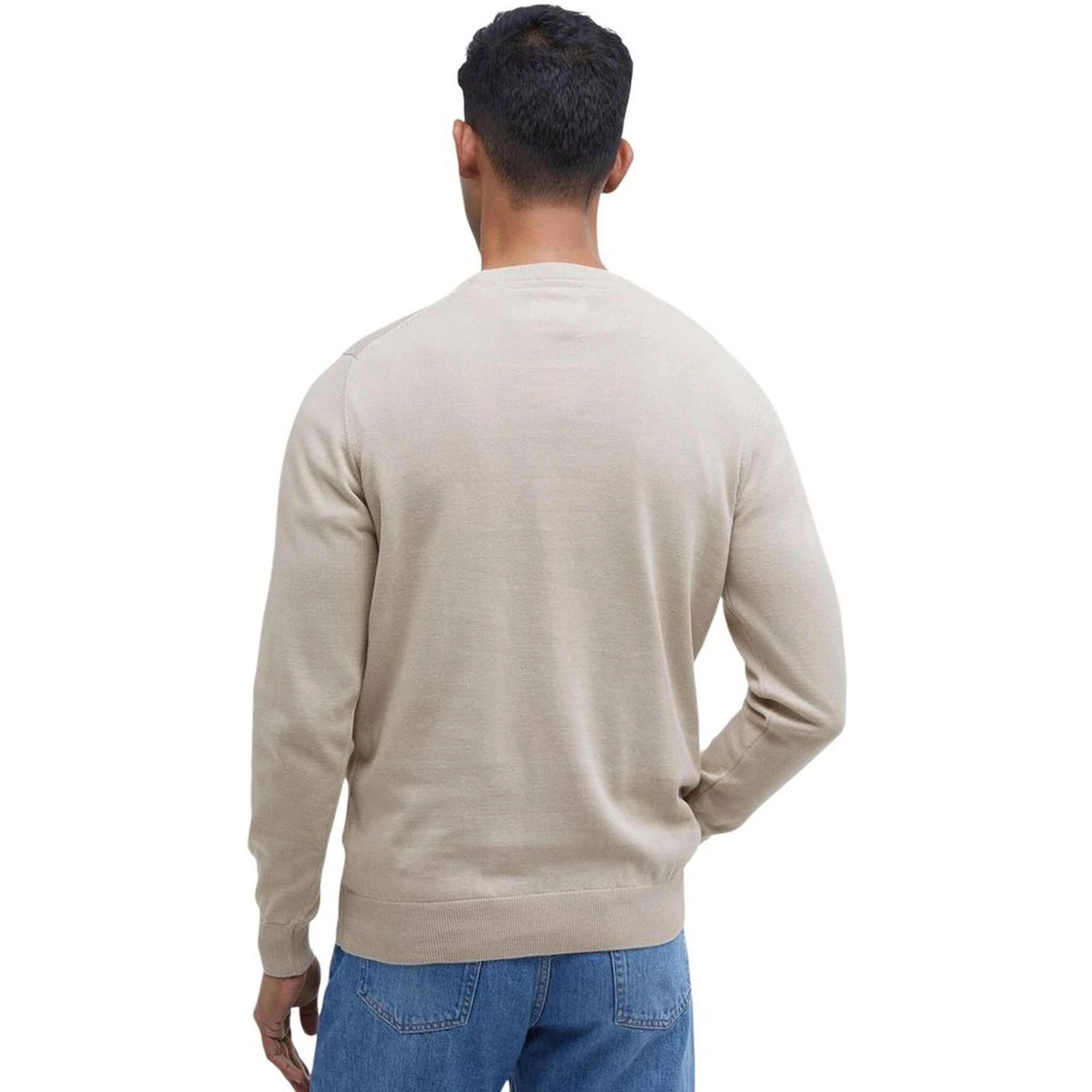 Beige Cotton Sweatshirt