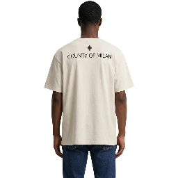 Beige Cotton T-Shirt