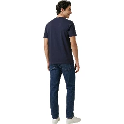 Blue Cotton T-Shirt