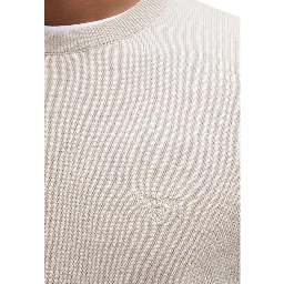 Beige Cotton Sweatshirt