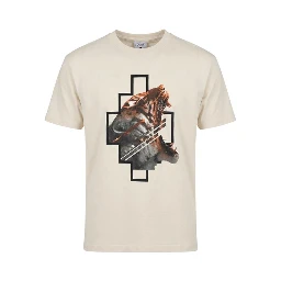 Beige Cotton T-Shirt