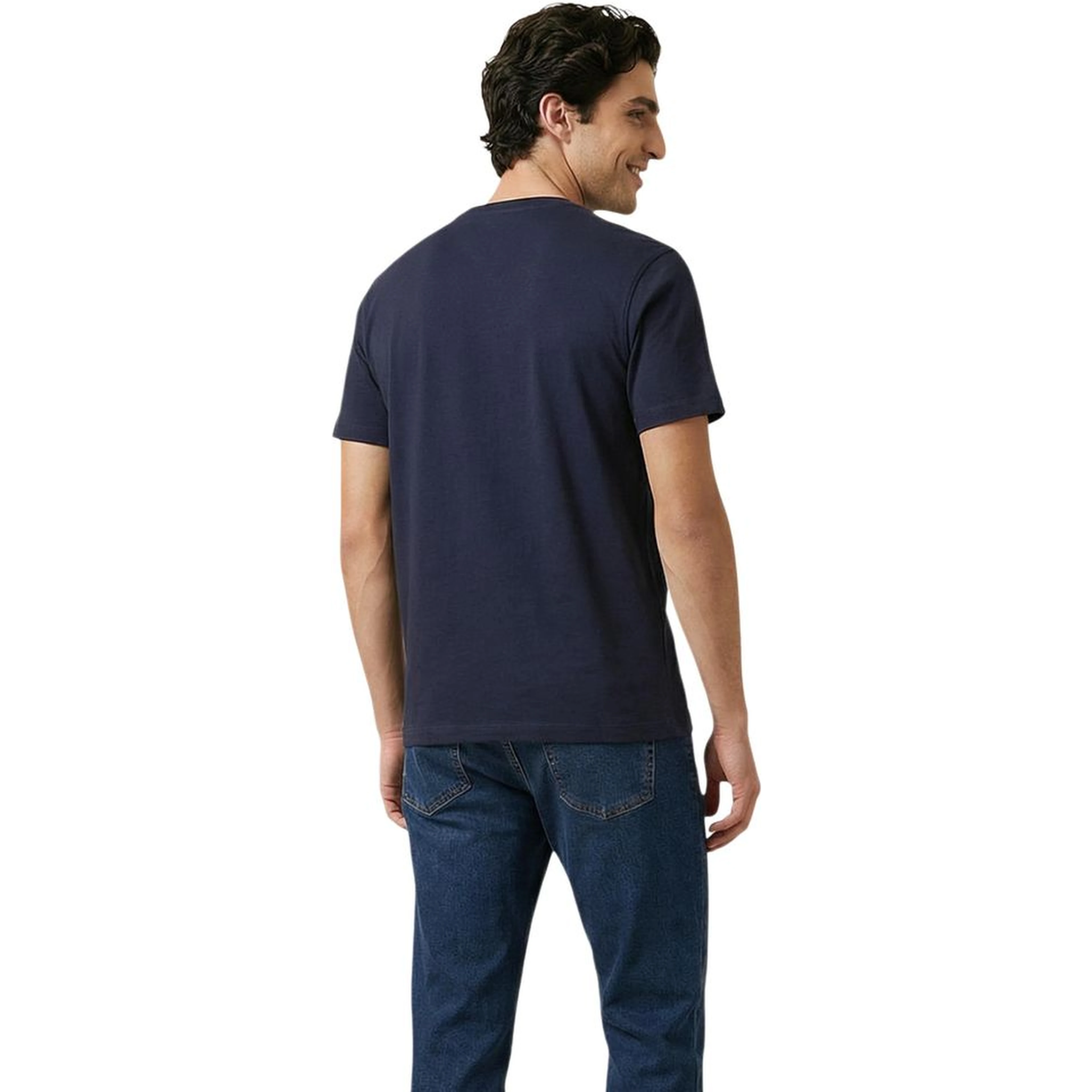 Blue Cotton T-Shirt
