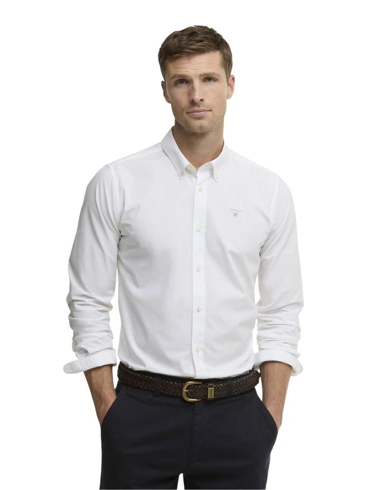 White Cotton Dress Shirt