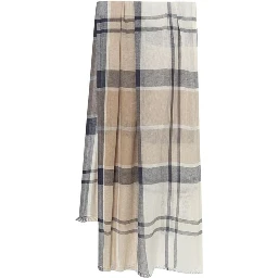 Cream Cotton Scarf