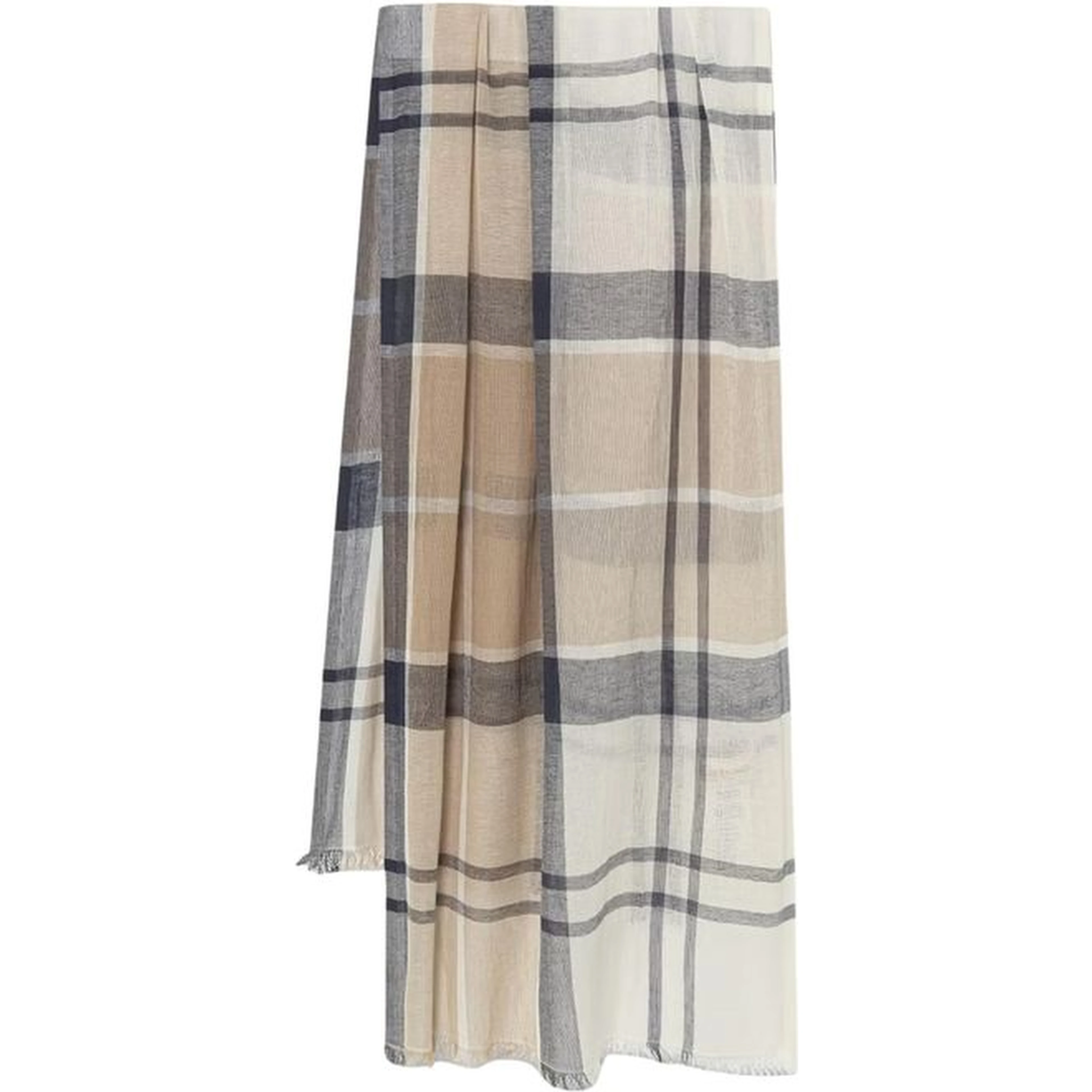 Cream Cotton Scarf