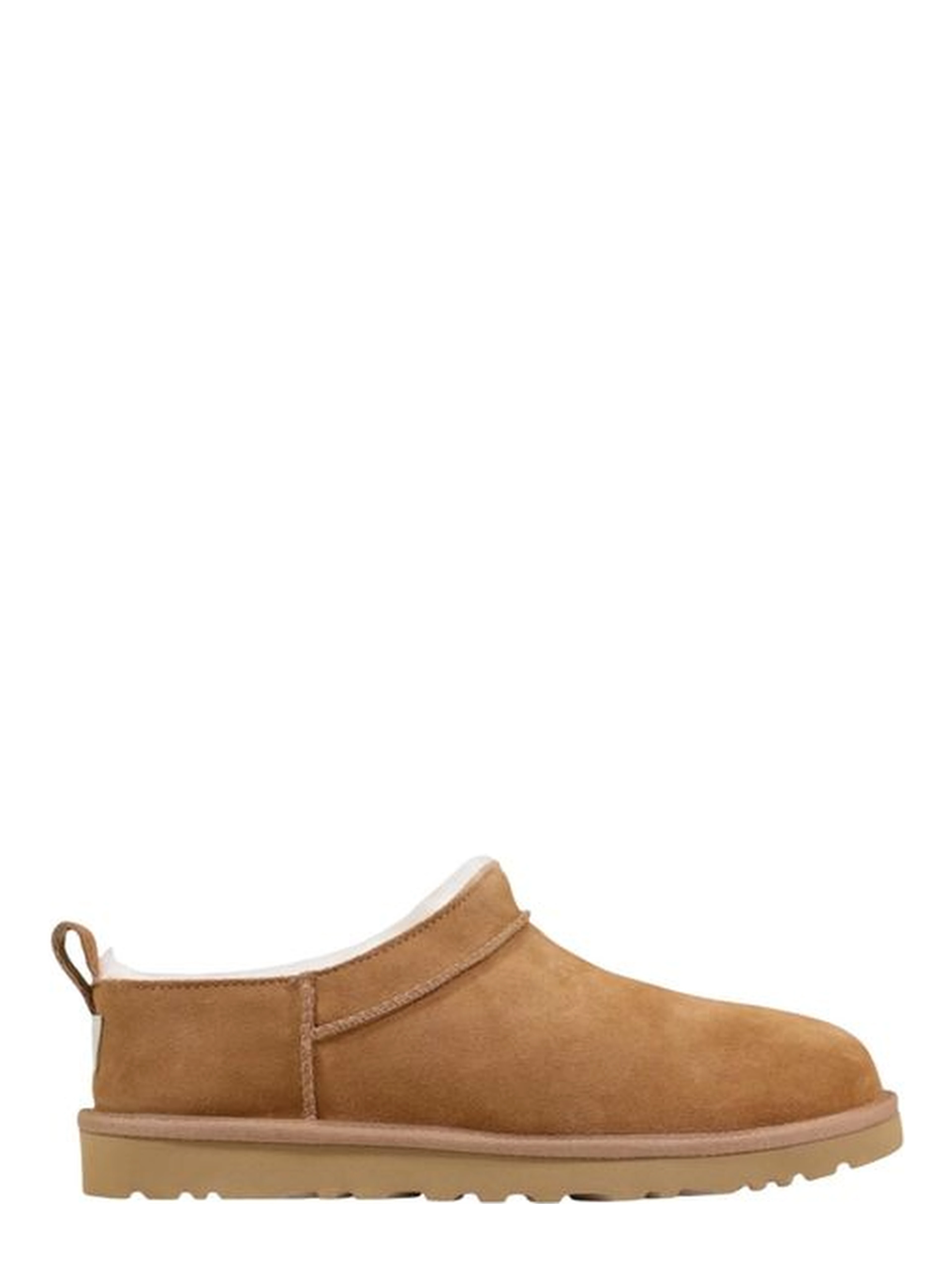 Beige Suede Leather Moccassin