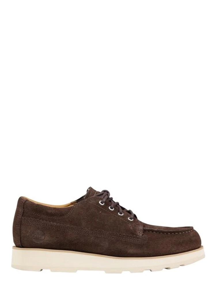 Brown Suede Leather Oxfords And Derbies