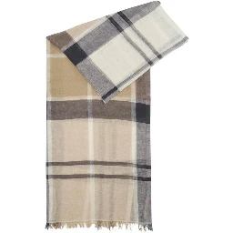 Cream Cotton Scarf