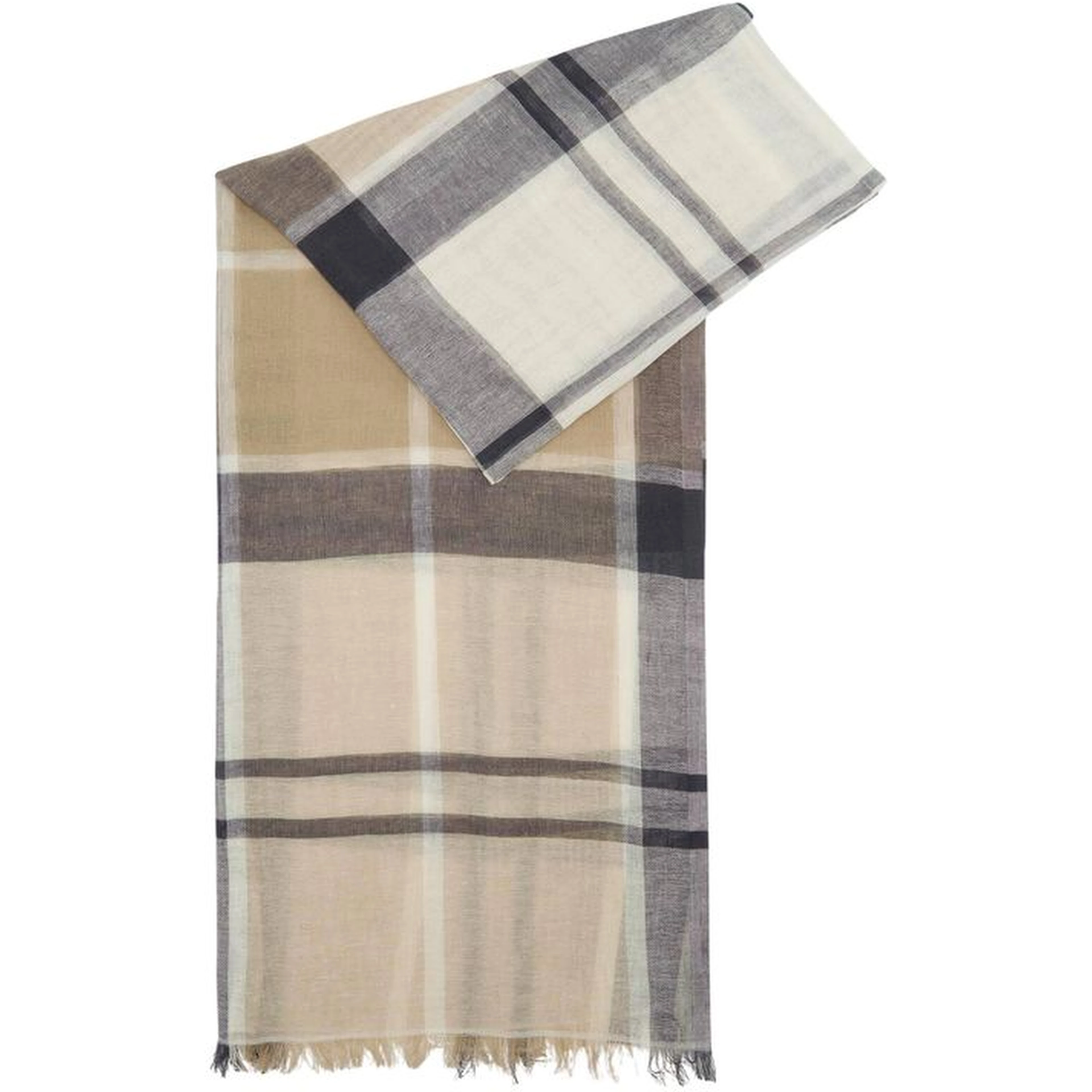 Cream Cotton Scarf