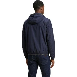 Blue Polyamide Shell Jacket