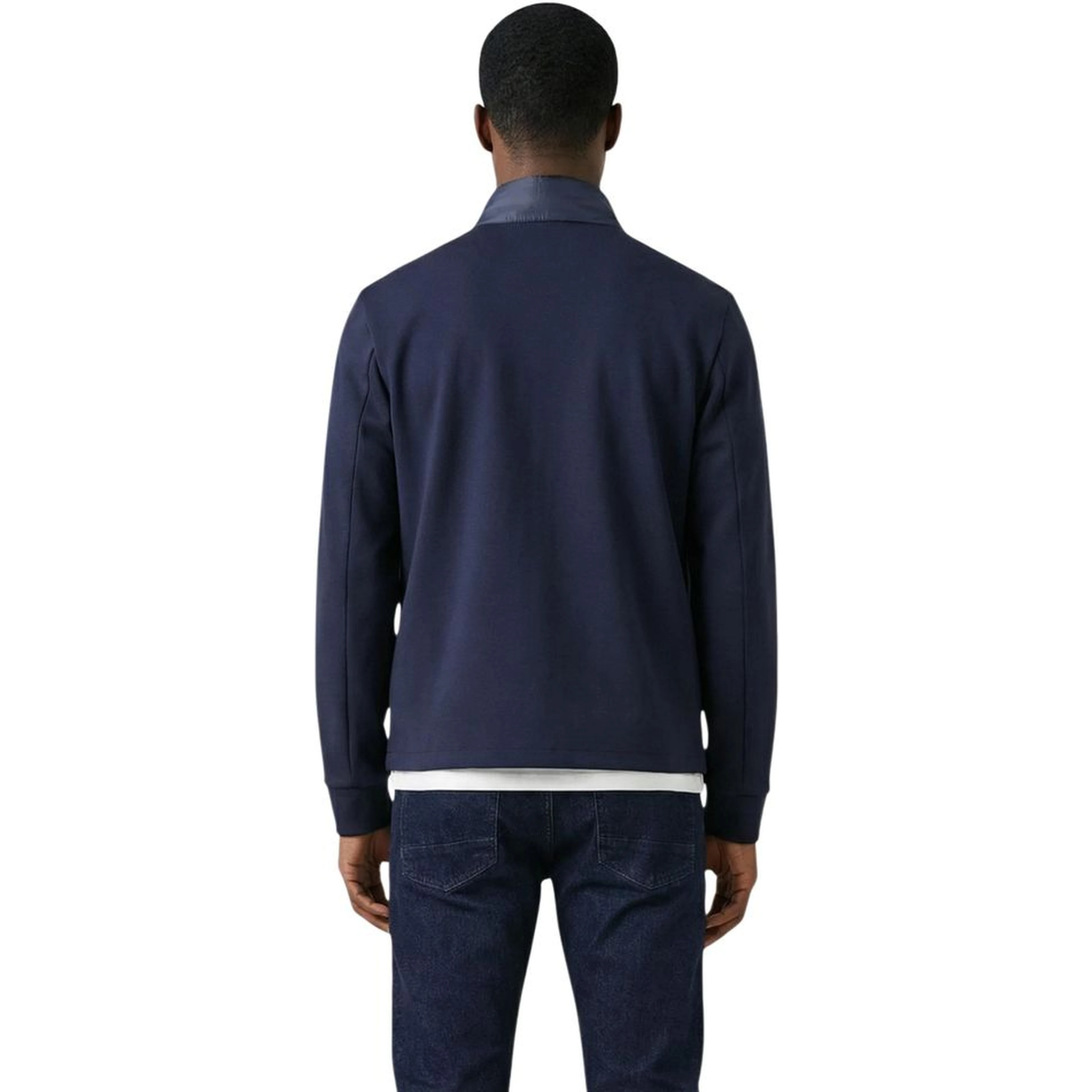 Blue Polyamide Shell Jacket