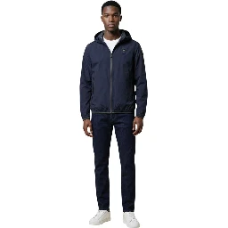 Blue Polyamide Shell Jacket