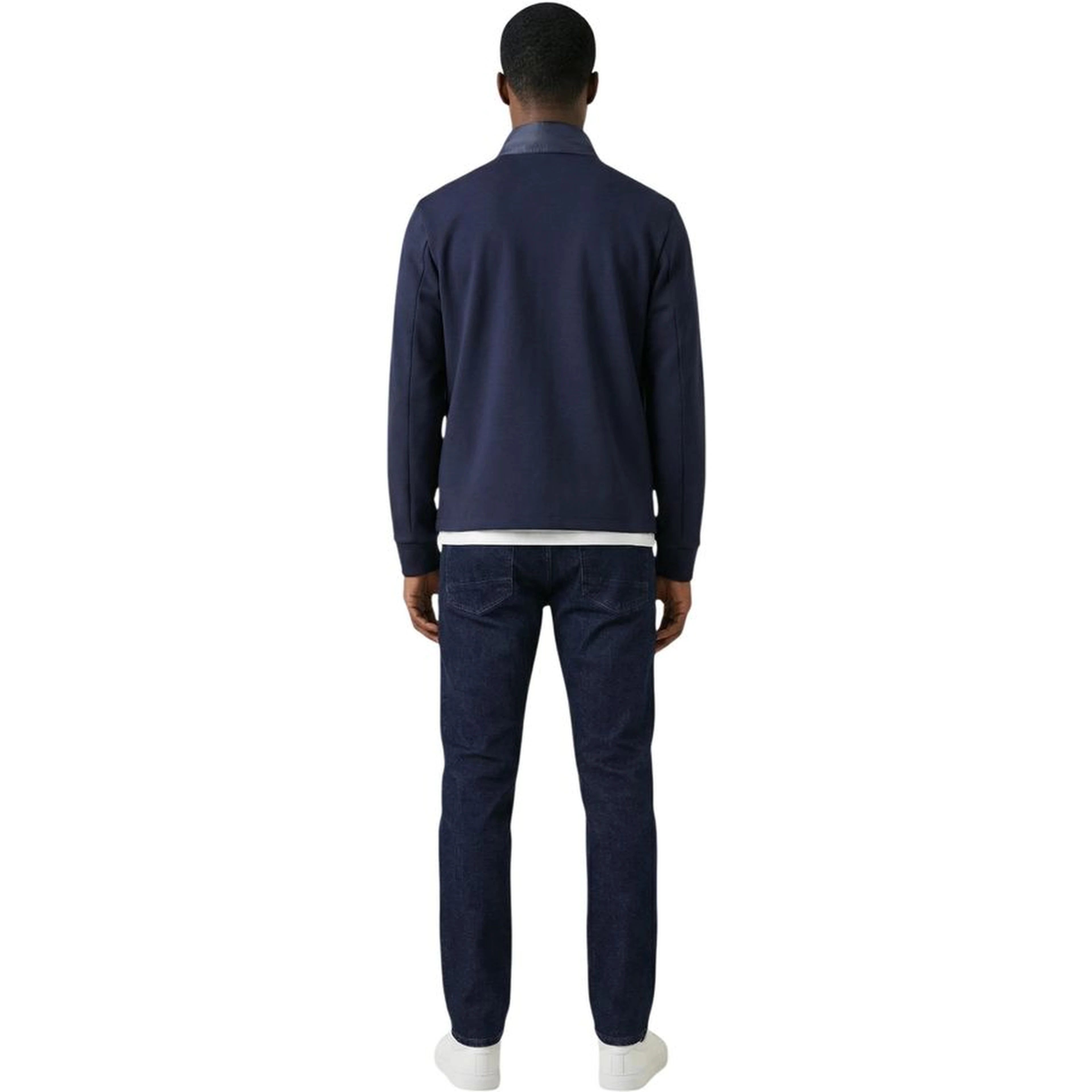 Blue Polyamide Shell Jacket