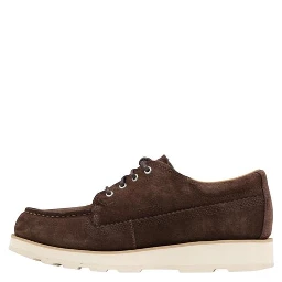 Brown Suede Leather Oxfords And Derbies