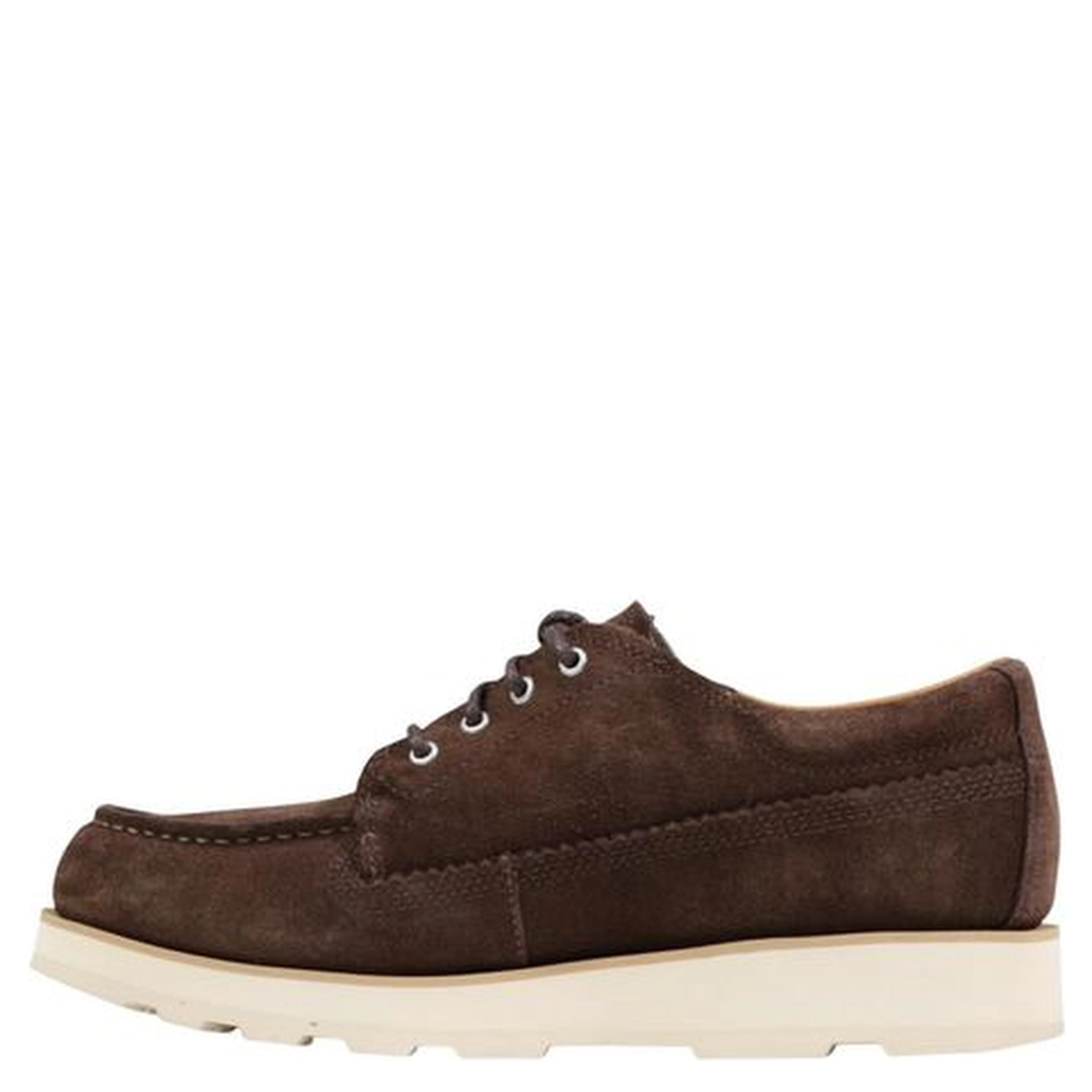 Brown Suede Leather Oxfords And Derbies