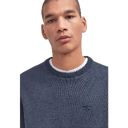 Blue Cotton Sweatshirt
