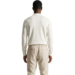White Viscose Sweatshirt