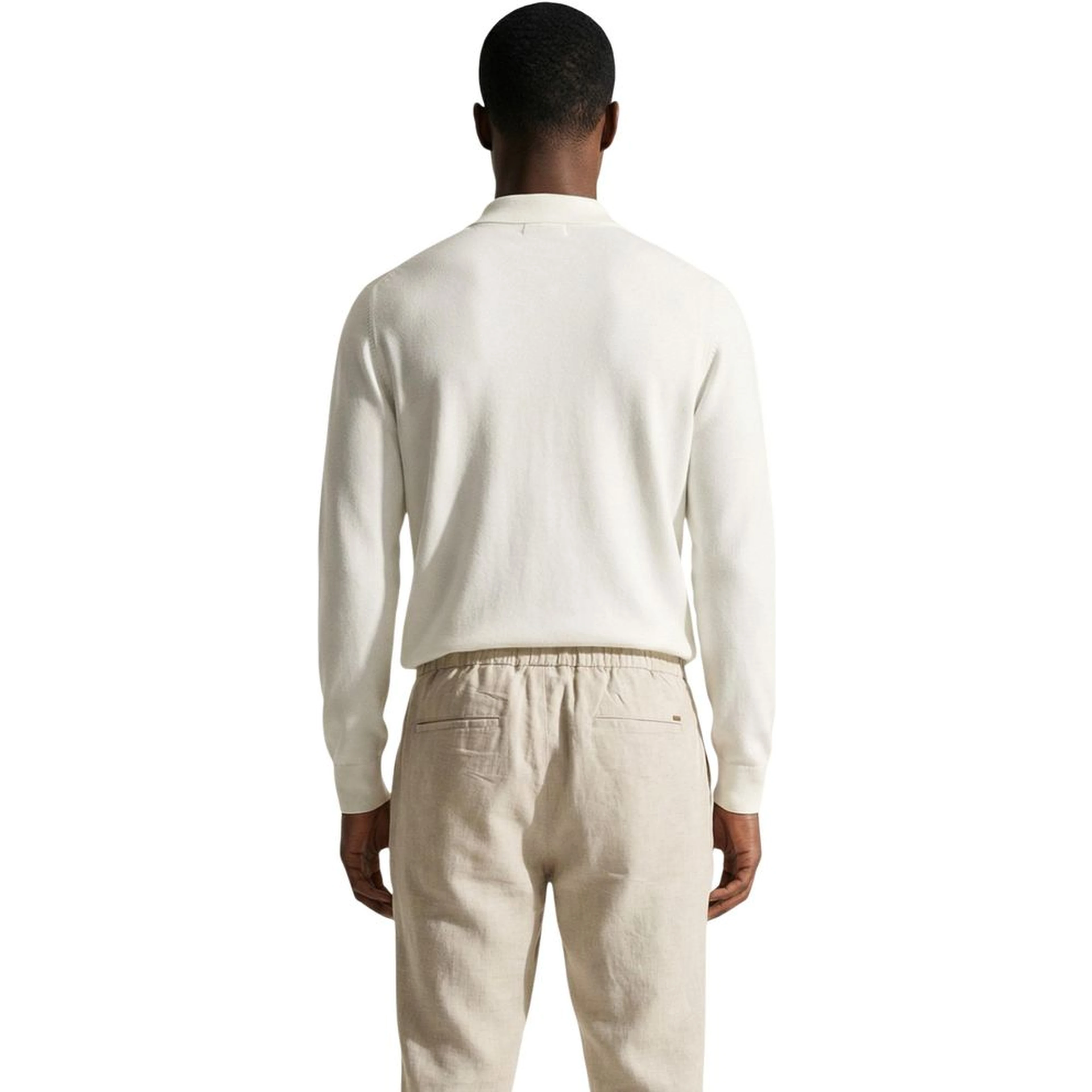 White Viscose Sweatshirt