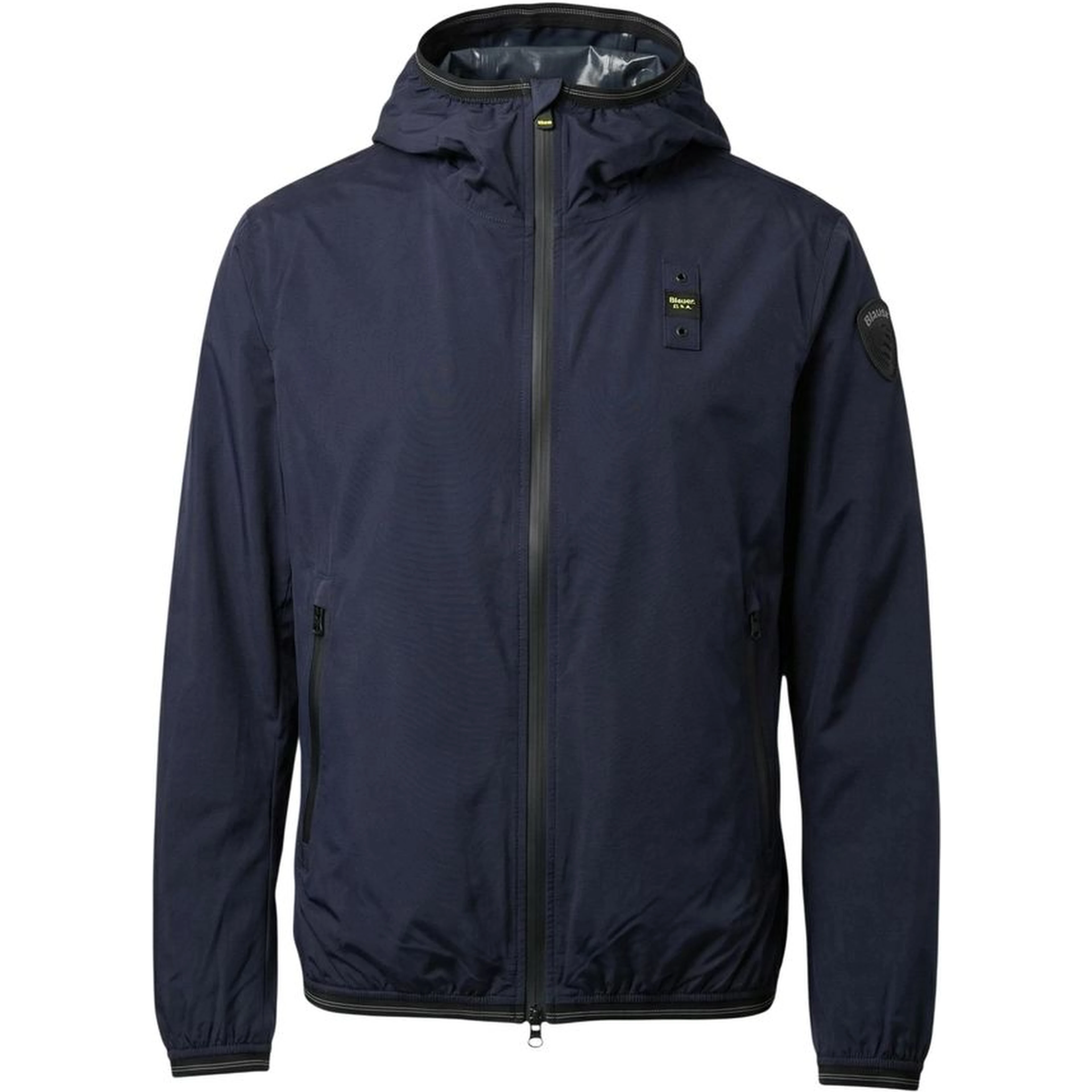 Blue Polyamide Shell Jacket